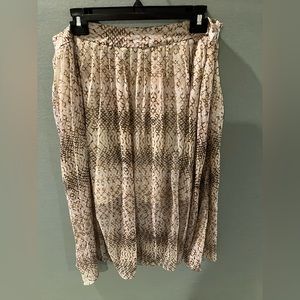 Great Jones midi pleated skirt